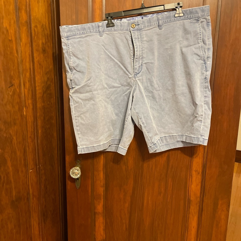 Tommy Bahama Blue Flat Front Shorts